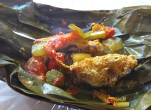 Foto resep Pepes ikan Sembilang asam pedas
