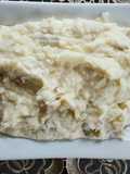 Puré de papas moradas con mantequilla