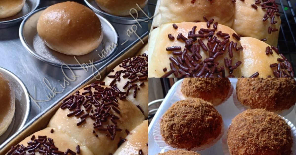 Sponge Method Roti Resep 80* Adonan Roti (No Egg, Metode Sponge & Dough) oleh 𝓘𝓽𝓼_𝓪𝓹𝓡𝓲𝓛 ...