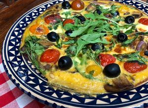 Foto principal de Frittata de verduras con queso