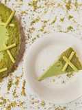 Matcha & Coconut Panna Cotta Tart