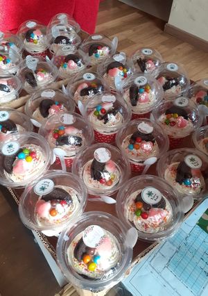 Foto resep Cup cake unyu unyu