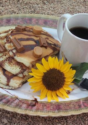 صورة لوصفة بآن كيك 😋