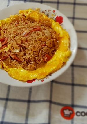 รูปของ ข้าวผัดกิมจิไข่ชีส