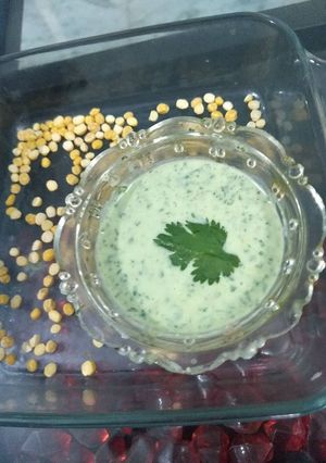 A picture of Irresistible chana daal dip.