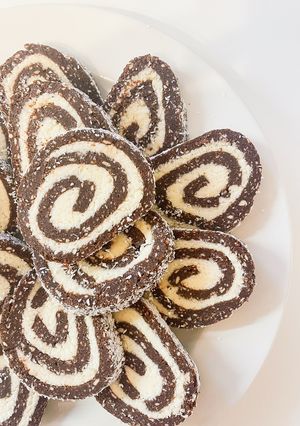 Kókusztekercs recept fotója