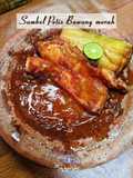 Sambel Petis Simpel