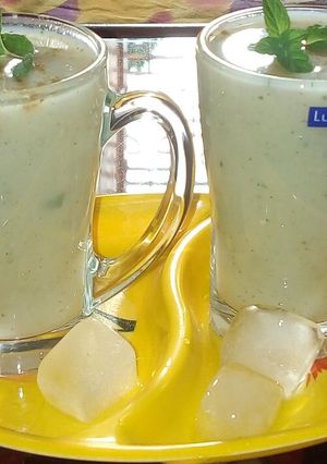 দহি পুদিনা কুলার (dahi pudina cooler recipe in Bengali) রেসিপির প্রধান ছবি