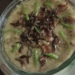 A picture of Oats in daleem/haleem style.