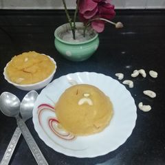 A picture of Rava Kesari.