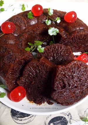 Foto resep Bolu Karamel / Sarang Semut 5 Telur No Mixer
