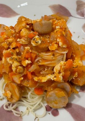 รูปของ สปาเกตตี้ซอสไก่