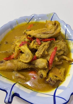 Foto resep Ayam Kuning Tanpa Santan
