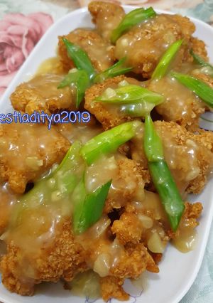 Foto resep Chicken Oat with Lemon Sauce 🐔🍋