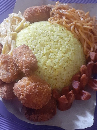 Cara Gampang Menyiapkan Resep  97. Nasi Kuning Haul Sederhana yang Lezat Sekali, Menggugah Selera