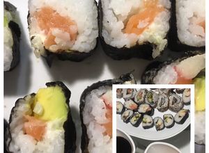 Una foto de Makisushi - Norimaki (envueltos en algas)