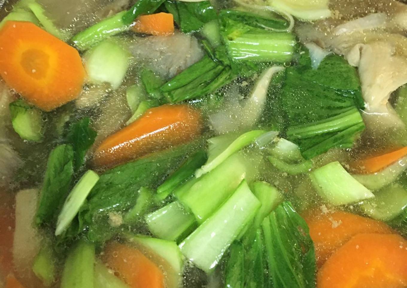 Resepi Sup Sayur & Cendawan yang Boleh Manjain Lidah dan Mudah