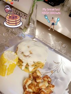 صورة لوصفة بان كيك بالبطاطس 🔥💕