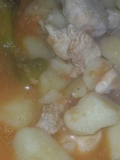 صورة لوصفة بطاطا مرقة
