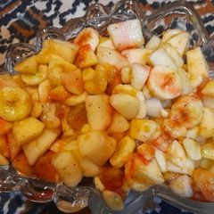 Fruit chaat A picture of Fruit chaat.