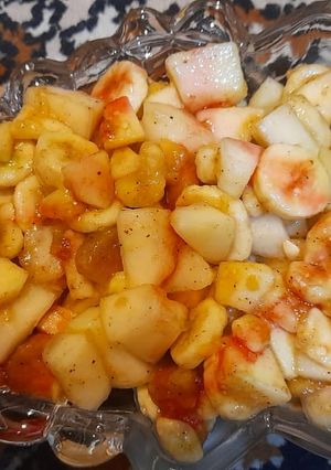 A picture of Fruit chaat.