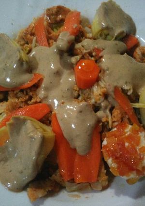 Una foto de Ensalada de pollo
