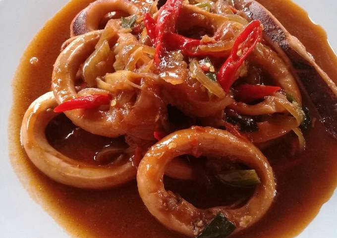 Resep Cumi Asam Manis Pedas Oleh Cici Lestari Fitri Andjani Cookpad