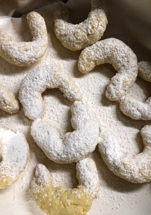 Kókuszos kiflik laktóz- és glutenmentesen recept fotója