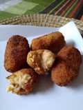 Croquetas de carne al curry y peperoni