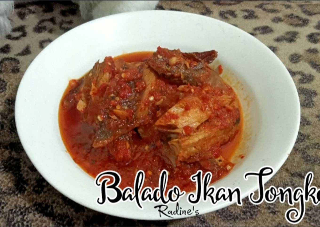 Balado ikan tongkol