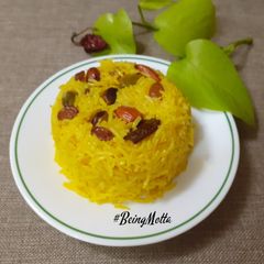 A picture of Basanti Pulao.