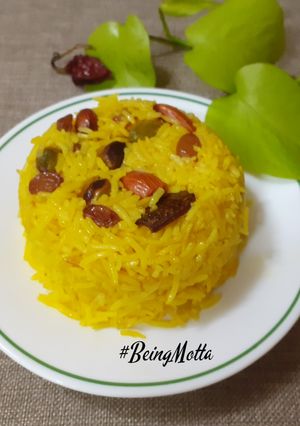 A picture of Basanti Pulao.