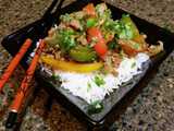 vegetable rice bowl