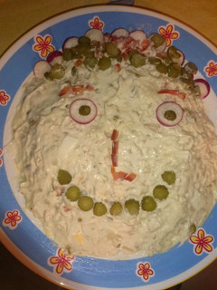 Una foto de Ensaladilla de coliflor
