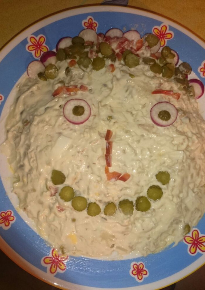 Una foto de Ensaladilla de coliflor