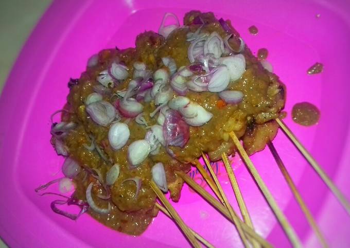 Resep Sate bumbu kacang #festivalresepasia#indonesia# daging kambing yang Lezat Sekali