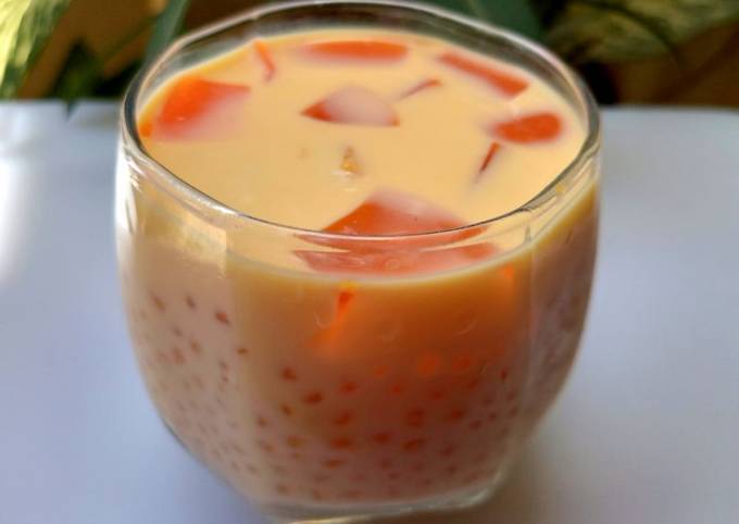 Mango Tapioca Drink