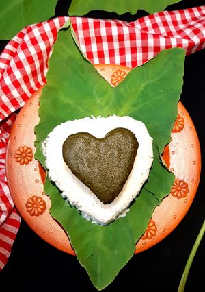 কচু শাকের পাতা বাটা রেসিপির প্রধান ছবি