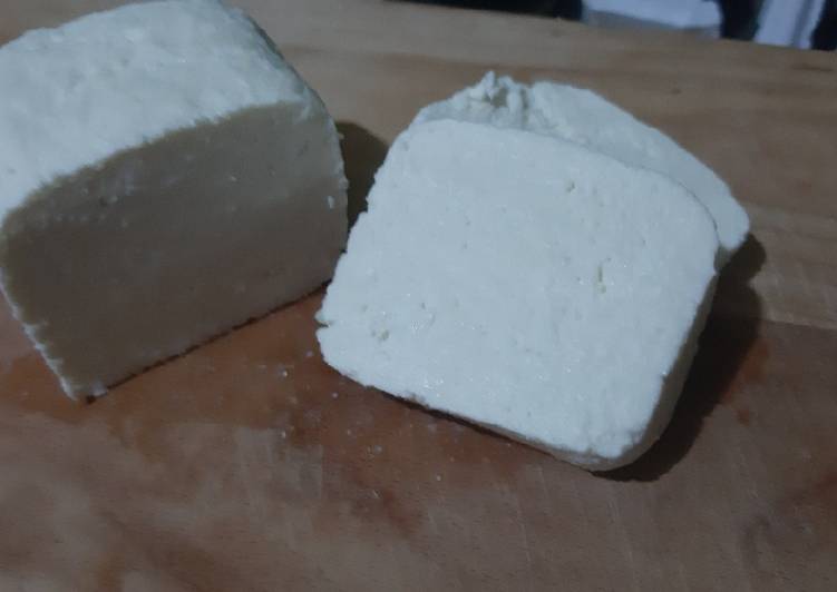 Keju mozarella home made Hanya 2 bahan