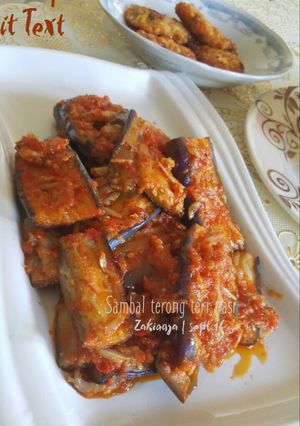 Foto resep Sambal terong teri nasi