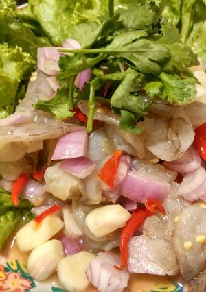 รูปของ ยำแซ่บกุ้งสด