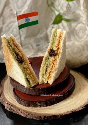 A picture of Tricolour Sandwich.