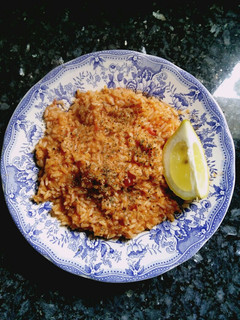 Una foto de Arroz pilaf con tomate