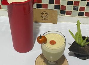 Foto resep Nutrishake Soya Tomat cherry Pokchoy