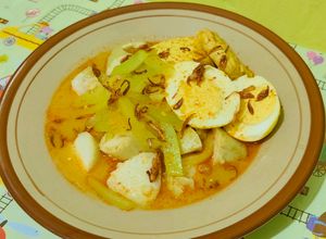 Foto resep Lontong Sayur Labu Siam