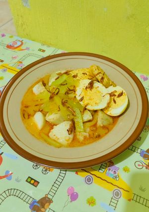 Foto resep Lontong Sayur Labu Siam