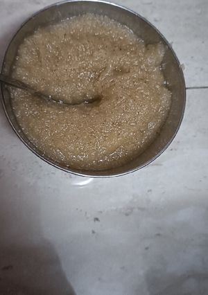 A picture of Suji ka halwa.
