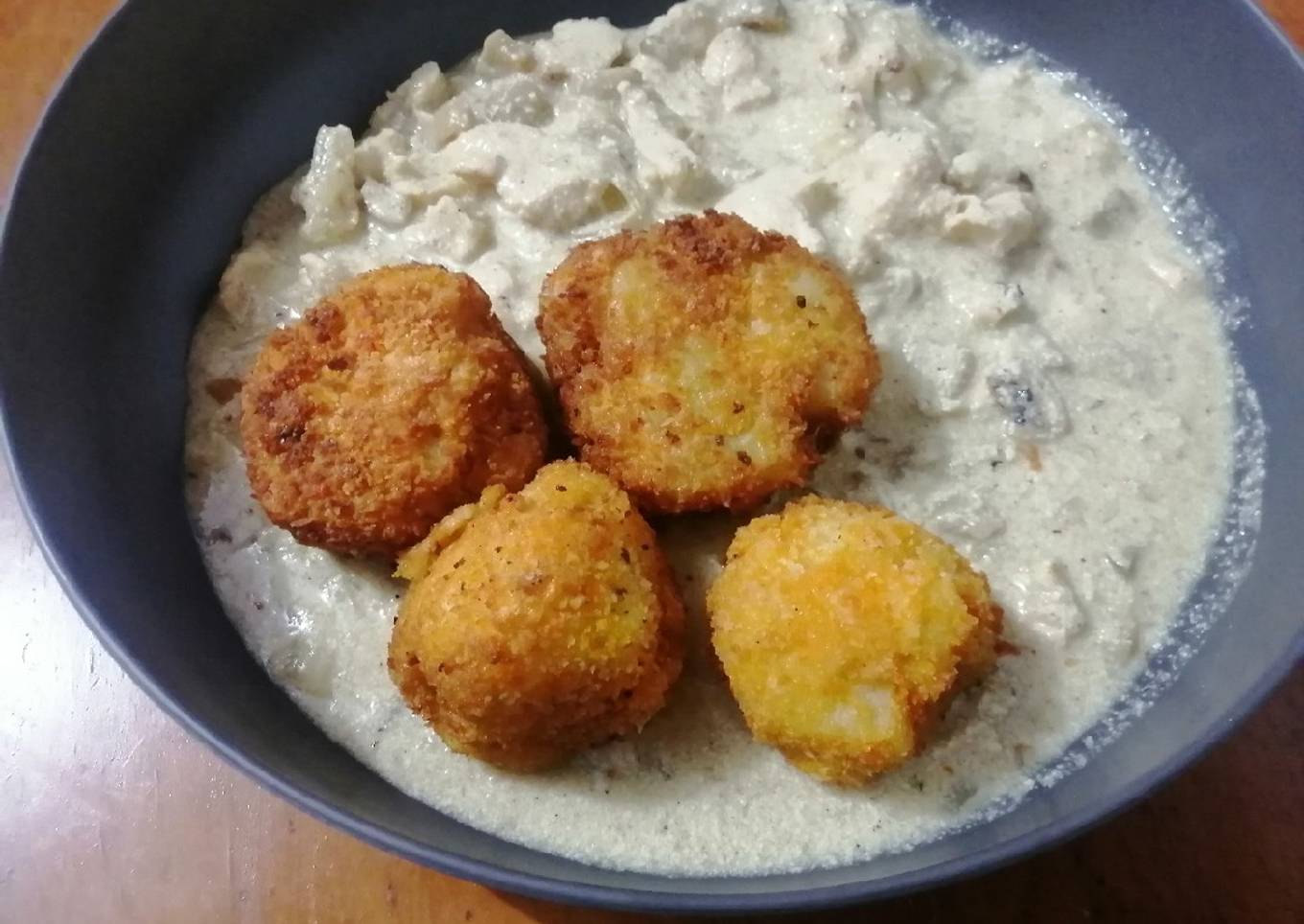 Kroket saus keju