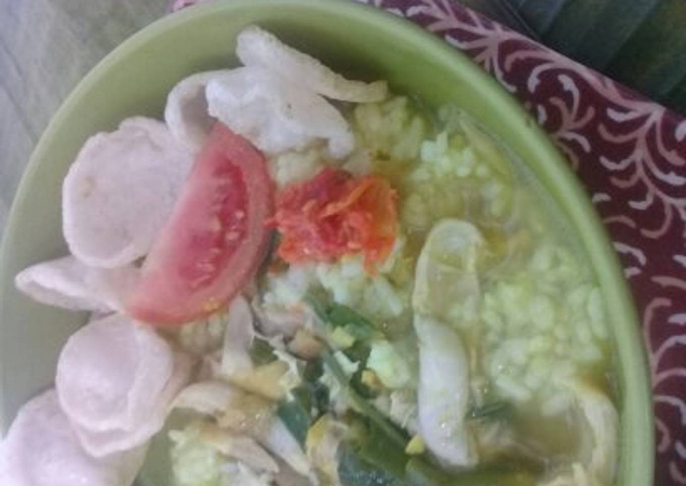 Soto ayam seger