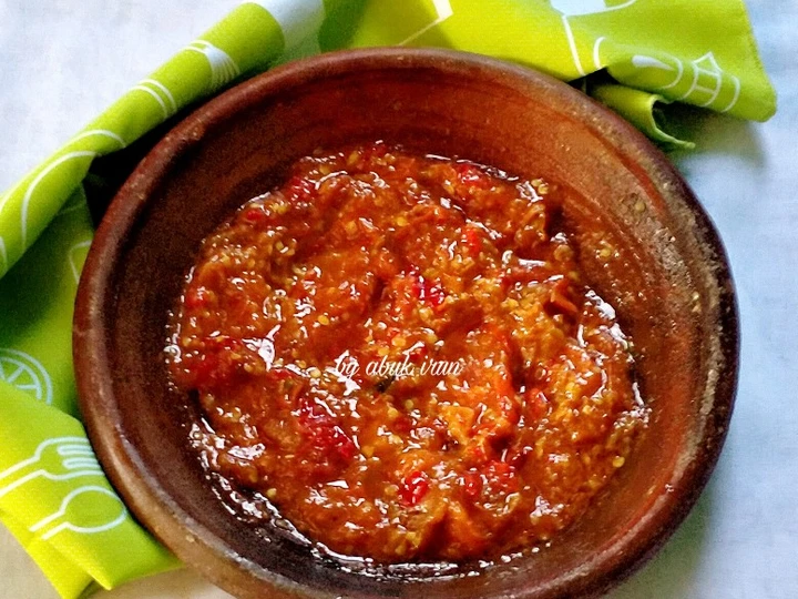 Cara Gampang Membikin Resep Sambal Terasi Goreng yang Enak Banget Anti Ribet, Menggugah Selera